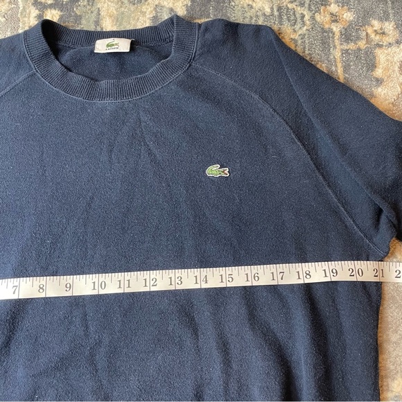 Lacoste Men's Navy Sweater (Made in Japan) - Picture 3 of 5